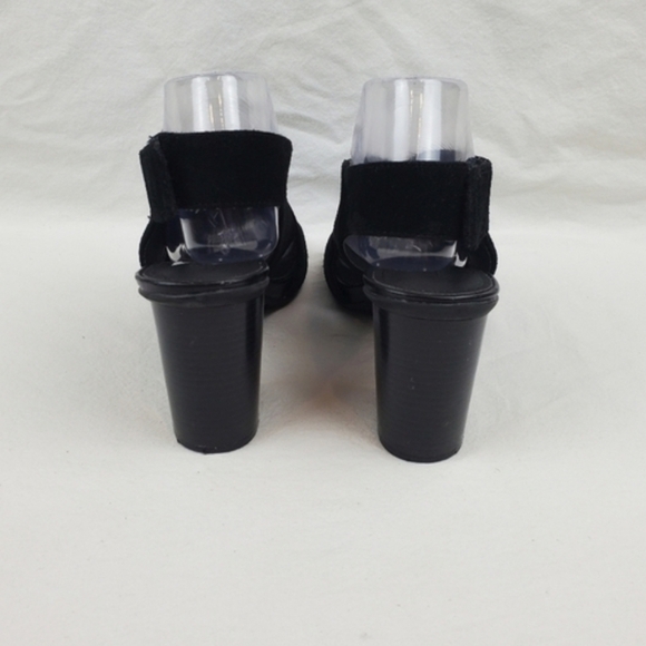 Reaction Kenneth Cole 7 Fridah people leather chunky heel sandals - Picture 6 of 9